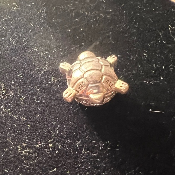 .925 CZ Pandora Turtle Charm - Picture 8 of 8